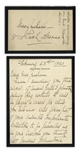 General Joseph Johnston Autograph Letter Signed From July 1862 While Recovering From His Wounds After Being Replaced by Lee -- ''...I am very anxious to know what to expect on rejoining the army...''